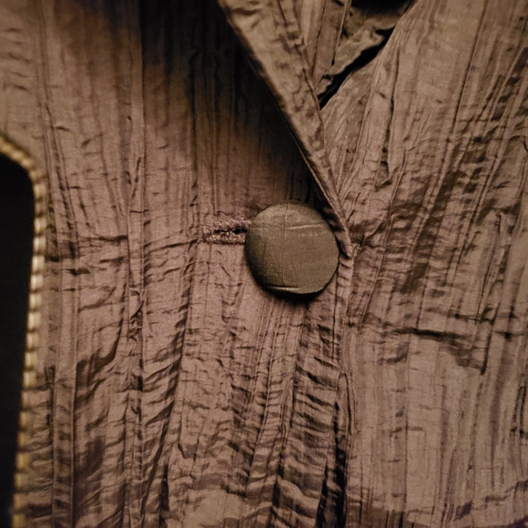 Kathleen Sommers crepe crinkle jacket - Picture 2 of 7